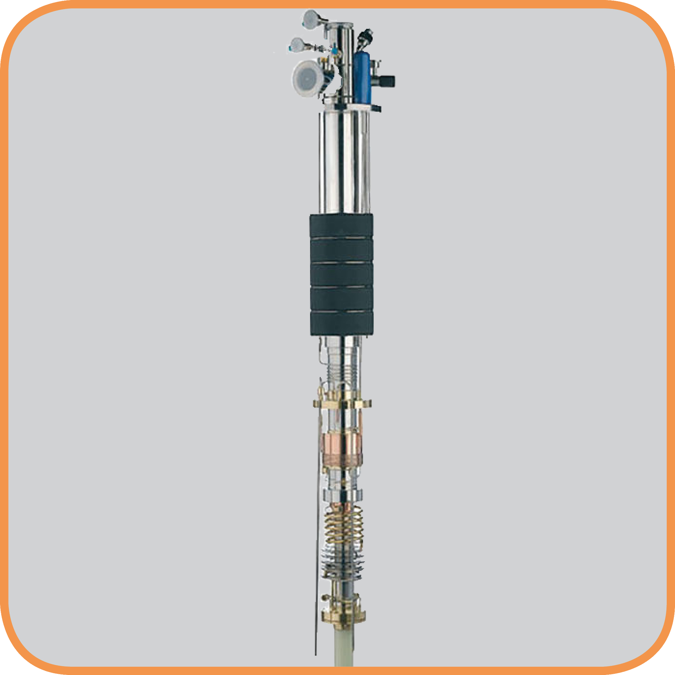 KelvinoxTLM dilution refrigerator insert